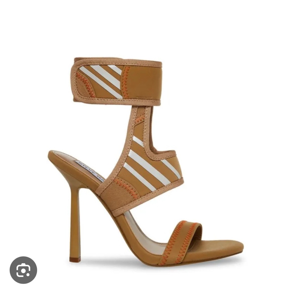 Steve Madden Tan Strappy Heels